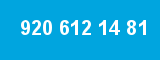 920 612 14 81 920 612 14 81